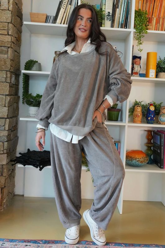 Terry B Classic Relaxed Pant Mocha
